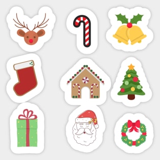 Christmas special sticker pack (Pack of 9) Sticker